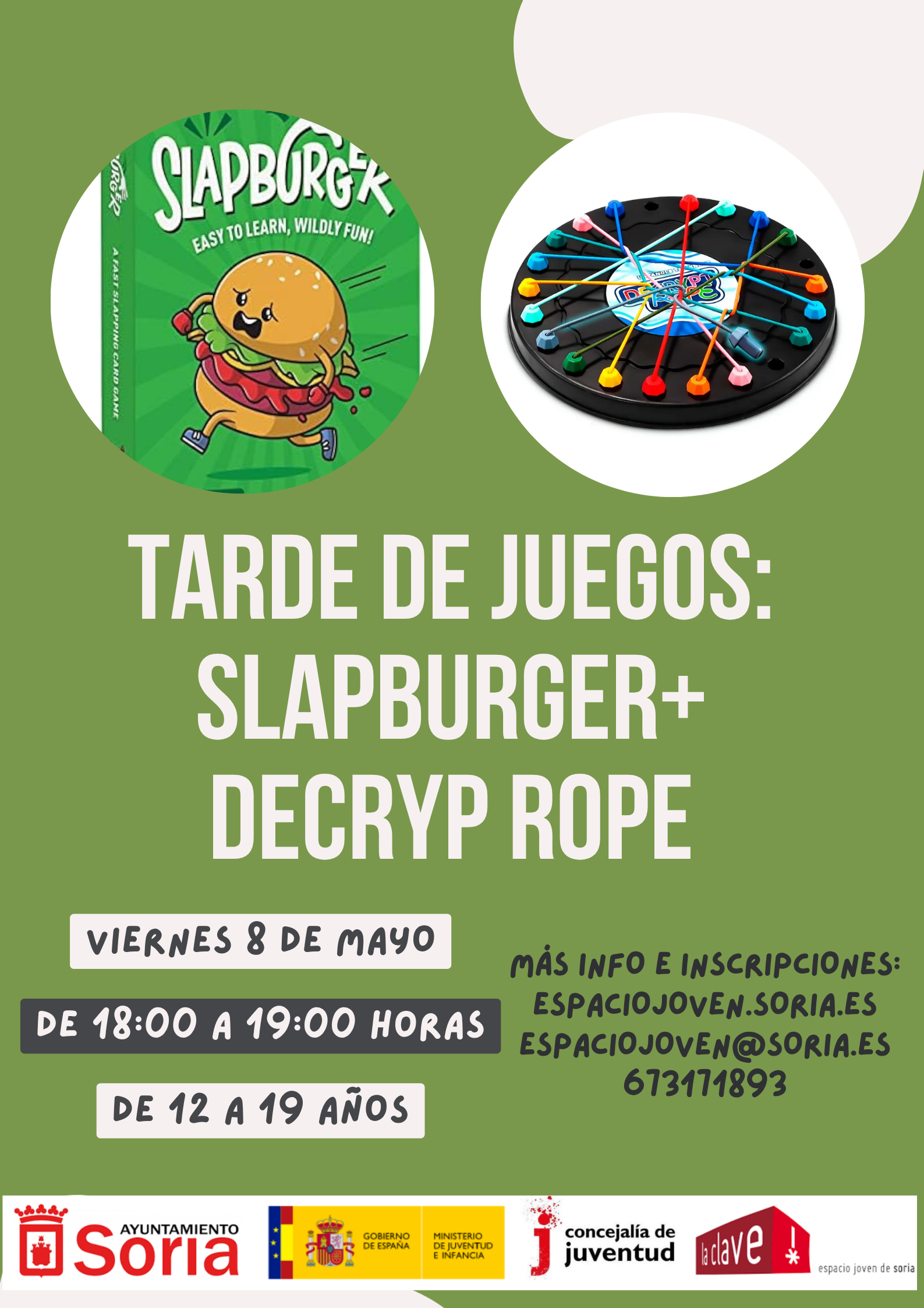 3.- TARDE DE JUEGOS